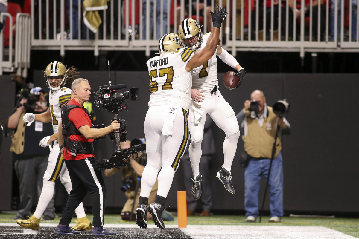 Warford has given the Saints plenty to celebrate: He’s made each of the last three Pro Bowls.